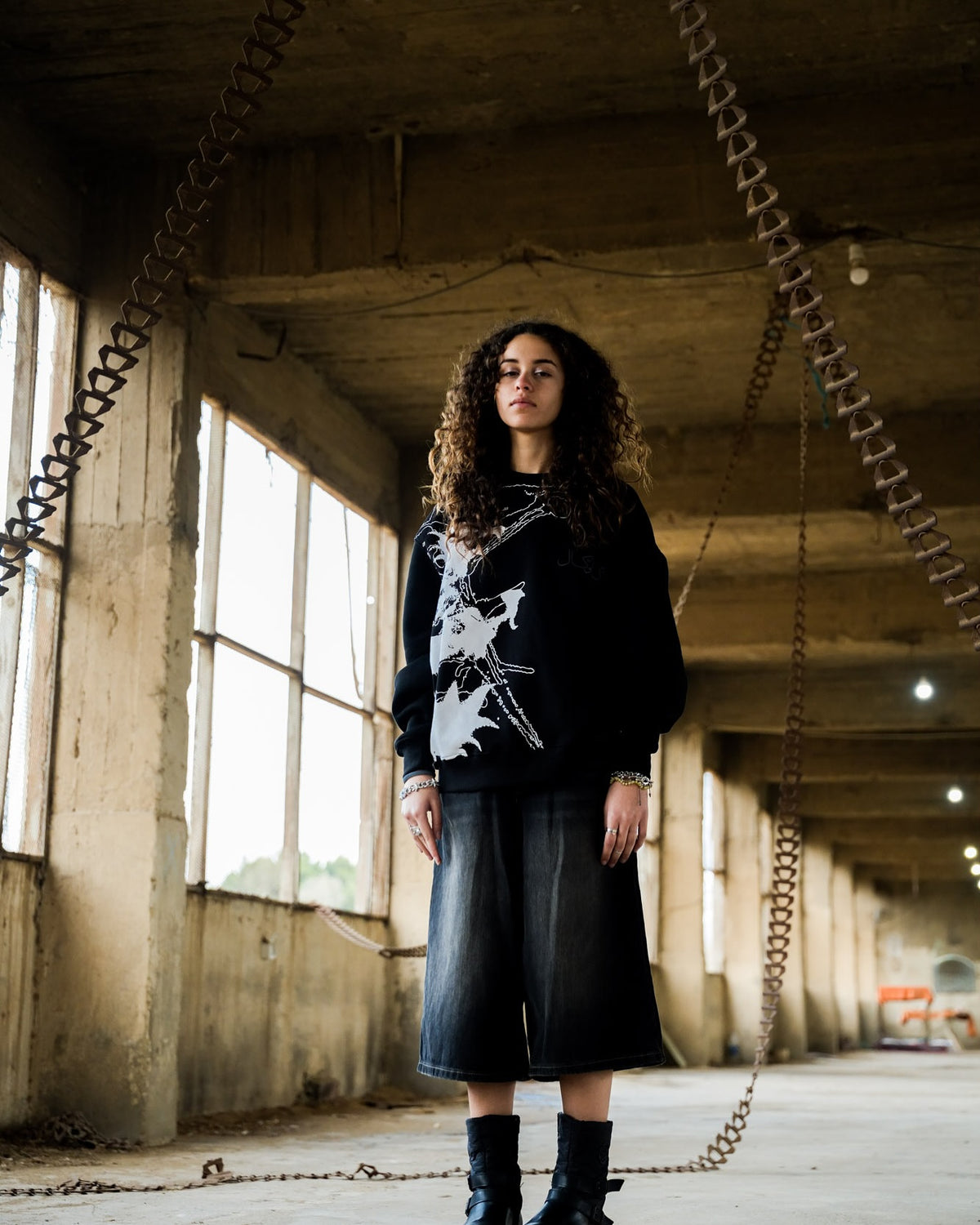 BLACK DRAGON CREWNECK