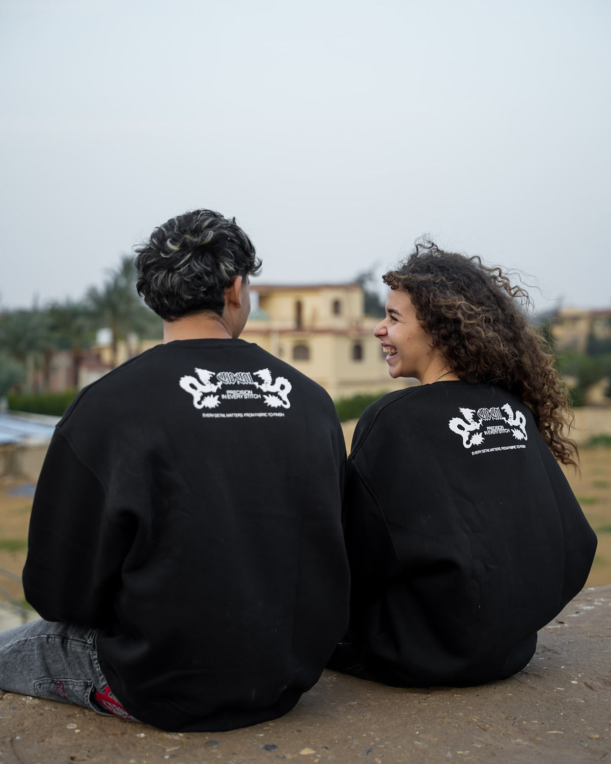 BLACK DRAGON CREWNECK
