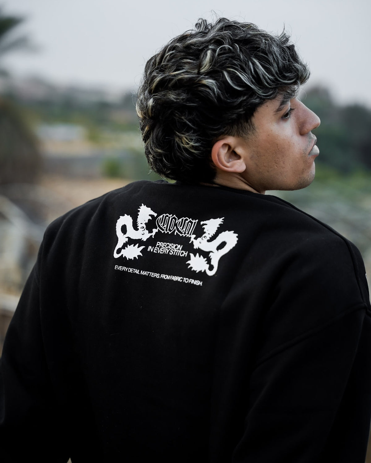 BLACK DRAGON CREWNECK